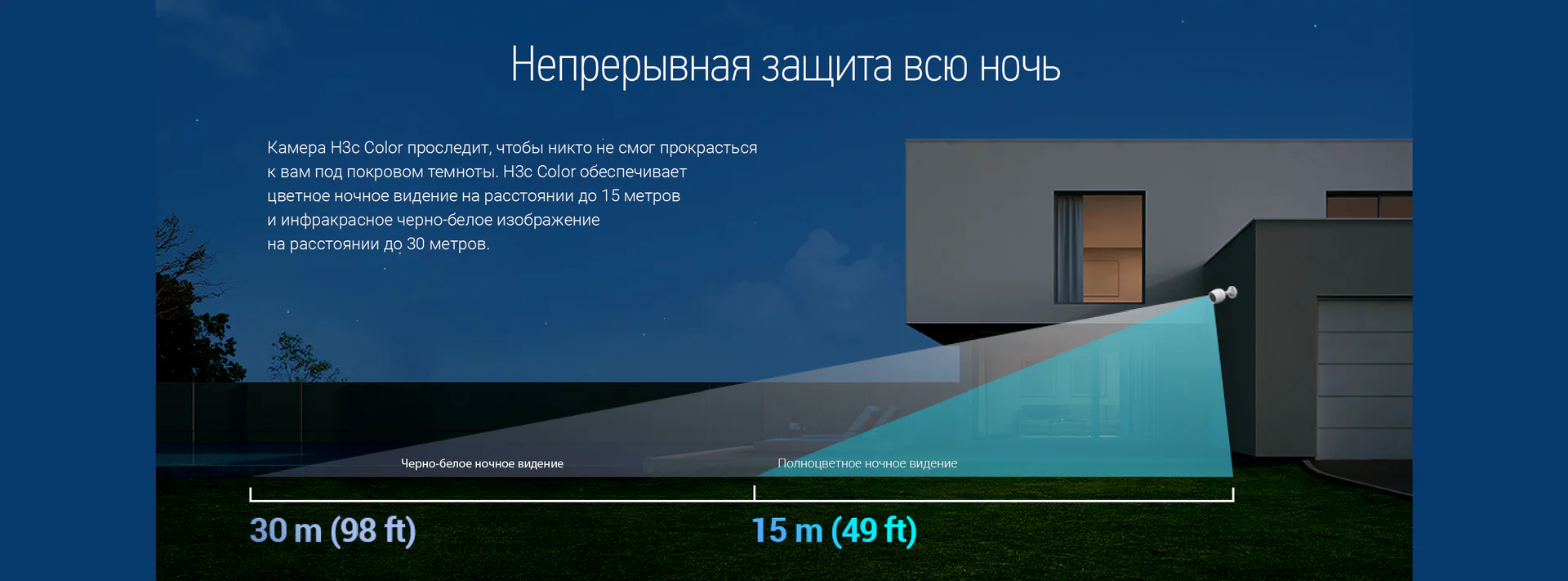 EZVIZ H3c Color (2.8 мм)