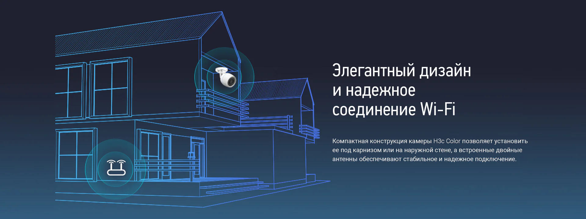 EZVIZ H3c Color (2.8 мм)